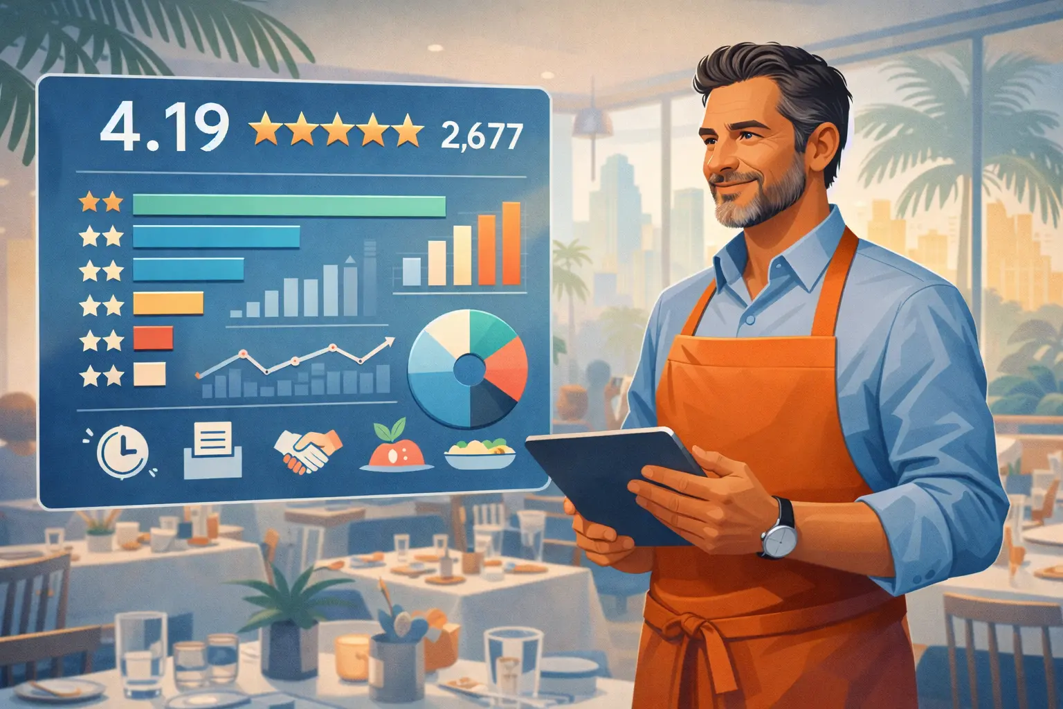 How Google Maps Reviews Impact Restaurants in Miami