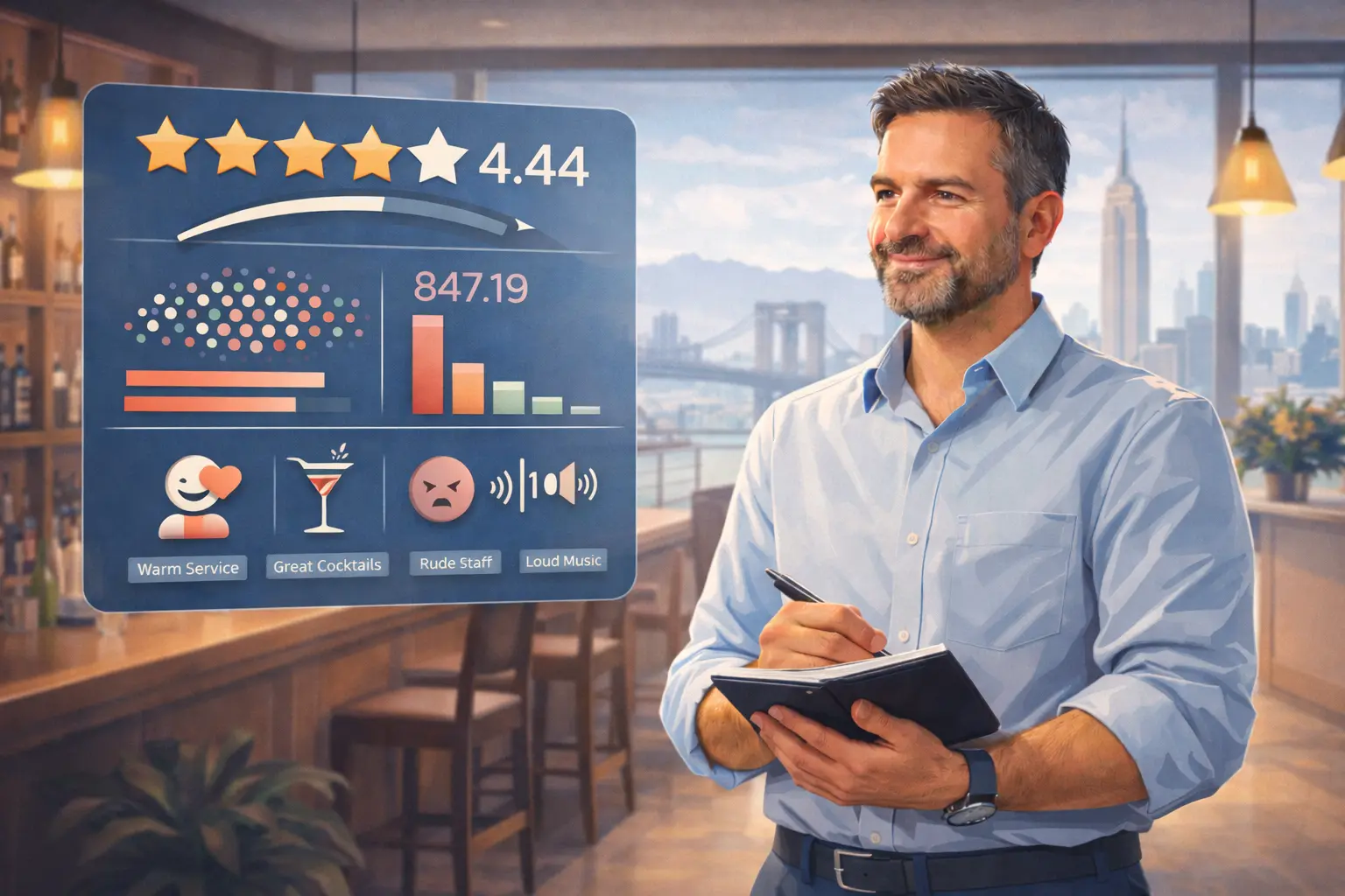 How Google Maps Reviews Impact Bars & Pubs in New York