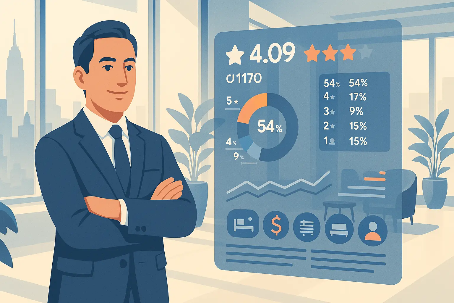 Google Maps vs TripAdvisor comparison for New York Hotels