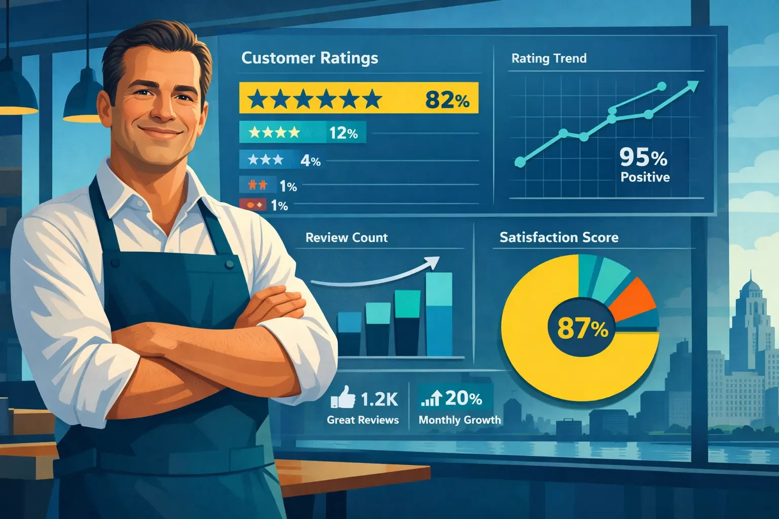 Buffalo Restaurants TripAdvisor Benchmark vs New York and US