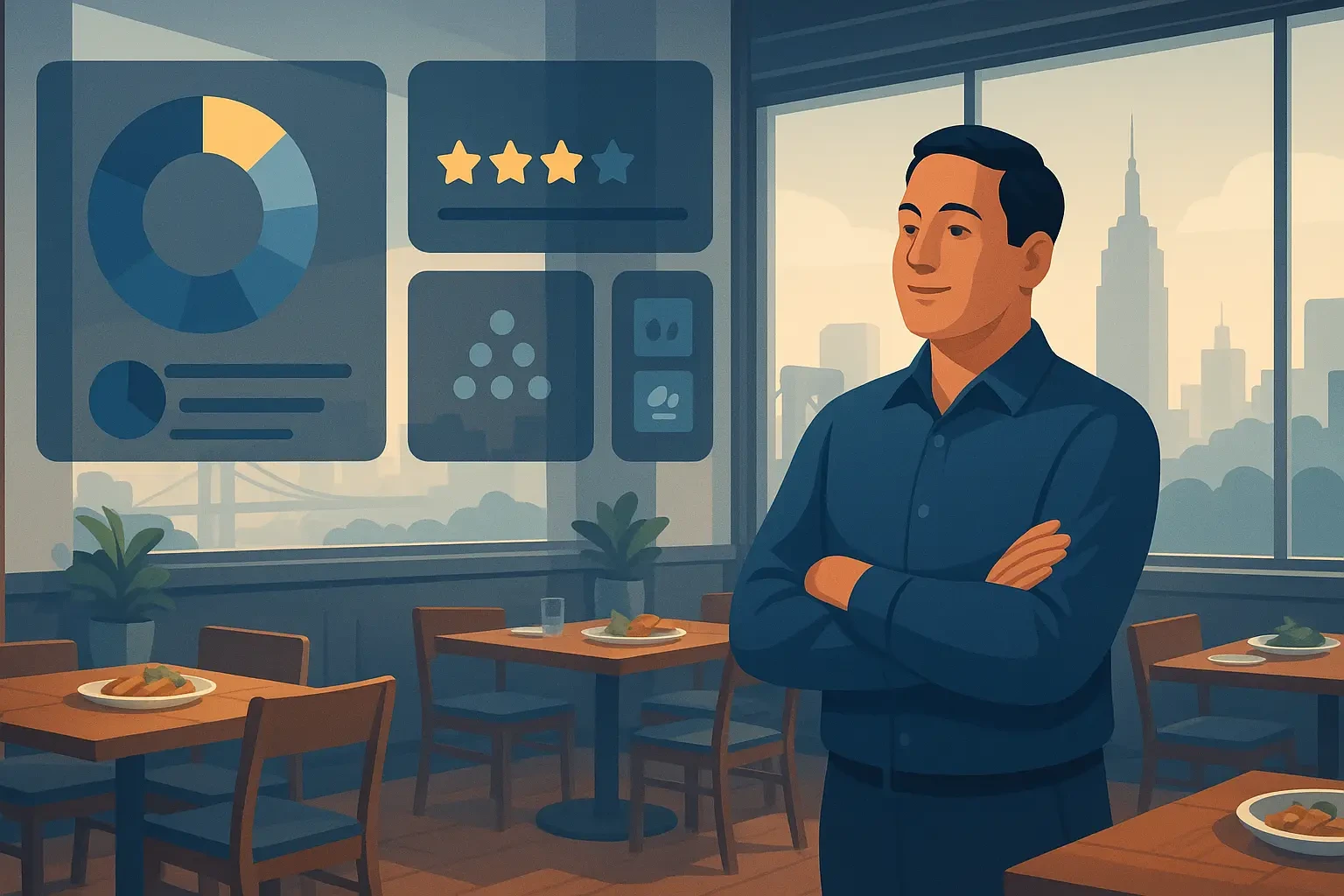 New York Restaurants TripAdvisor Benchmark vs New York Region and US