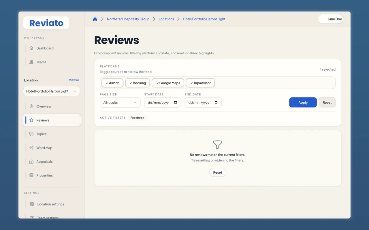 Facebook feedback patterns and sentiment trends